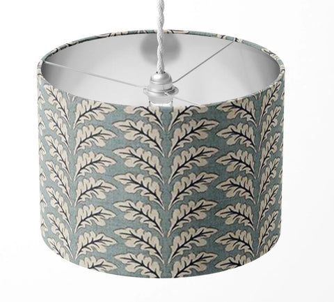 BOTANICAL LEAF iliv woodcoat glacier handmade lampshade